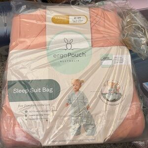 Ergo Pouch Australia Sleep Suit Sack 3.5 TOG Sage Size 2-4